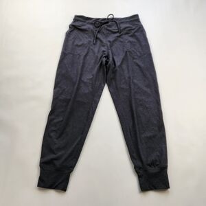 Lole Womens Gray Jogger Pants Knit With Drawstring